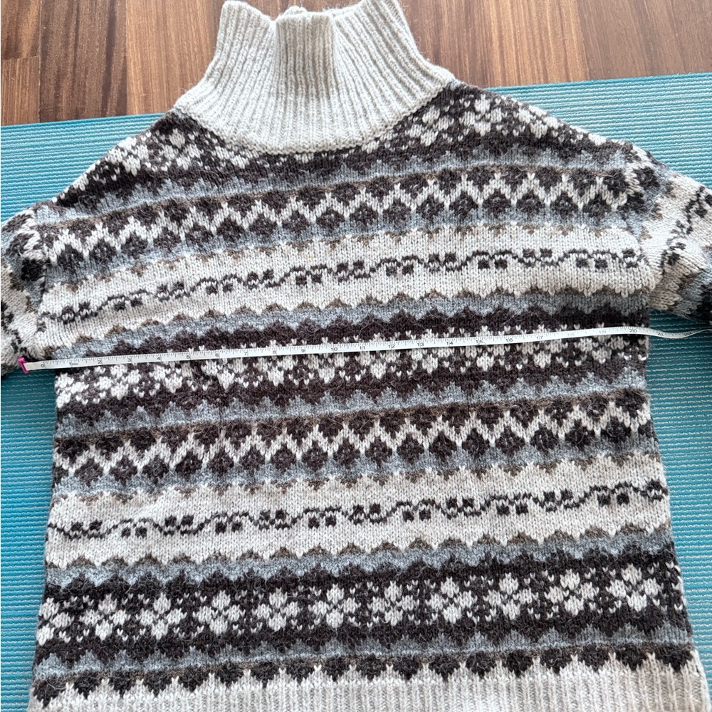 NILI LOTAN fair isle sweater XS - Picture 9 of 10